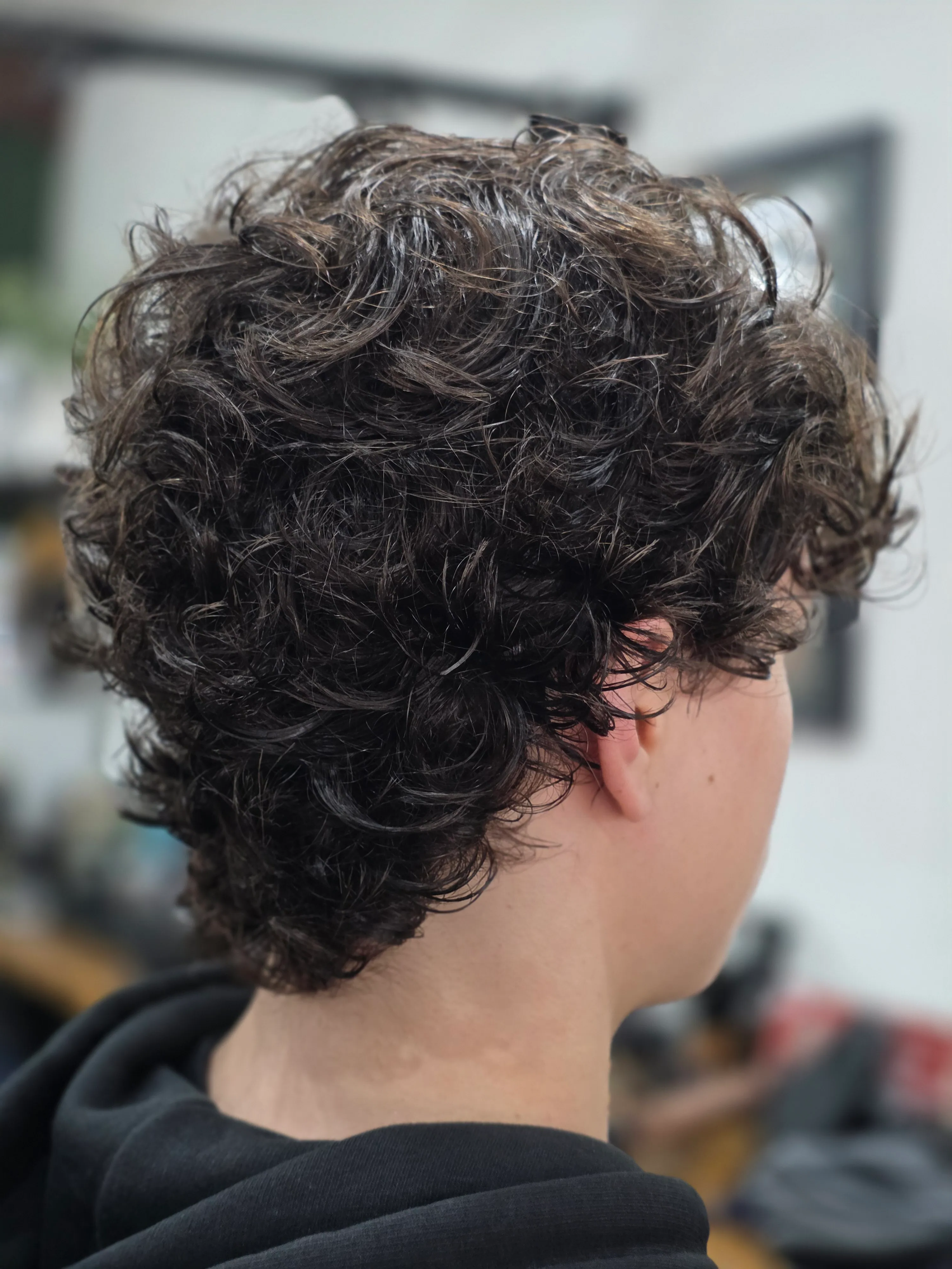 Hair styling by Jerry Nolan