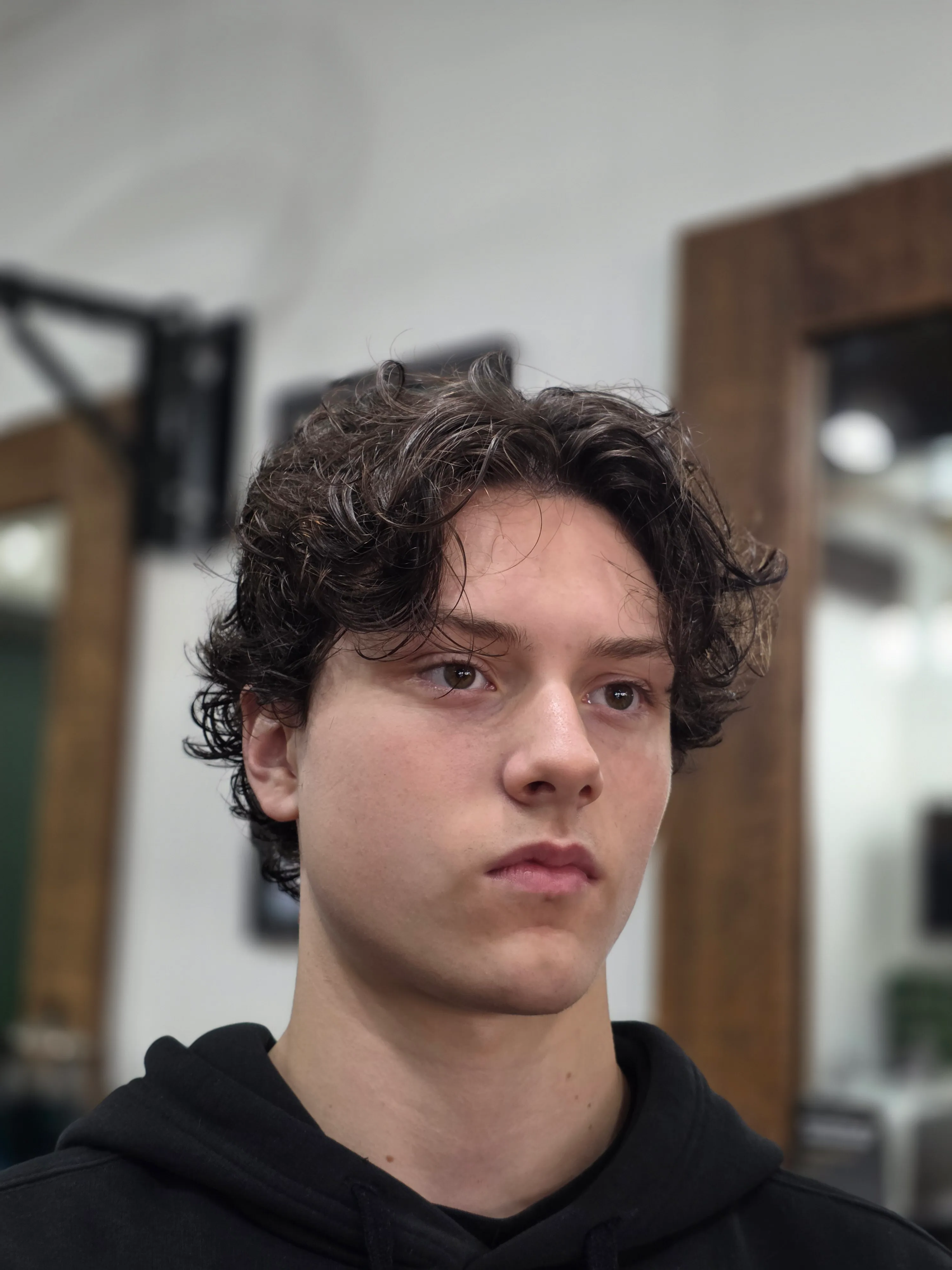 Hair styling by Jerry Nolan