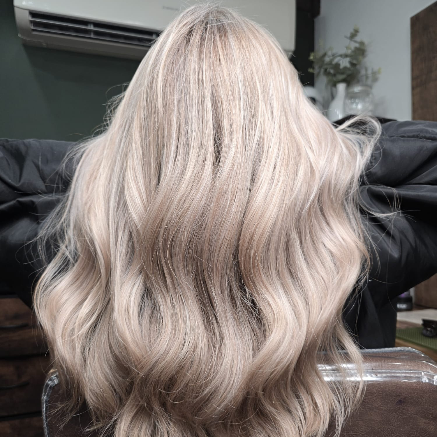 Hair styling by Jerry Nolan