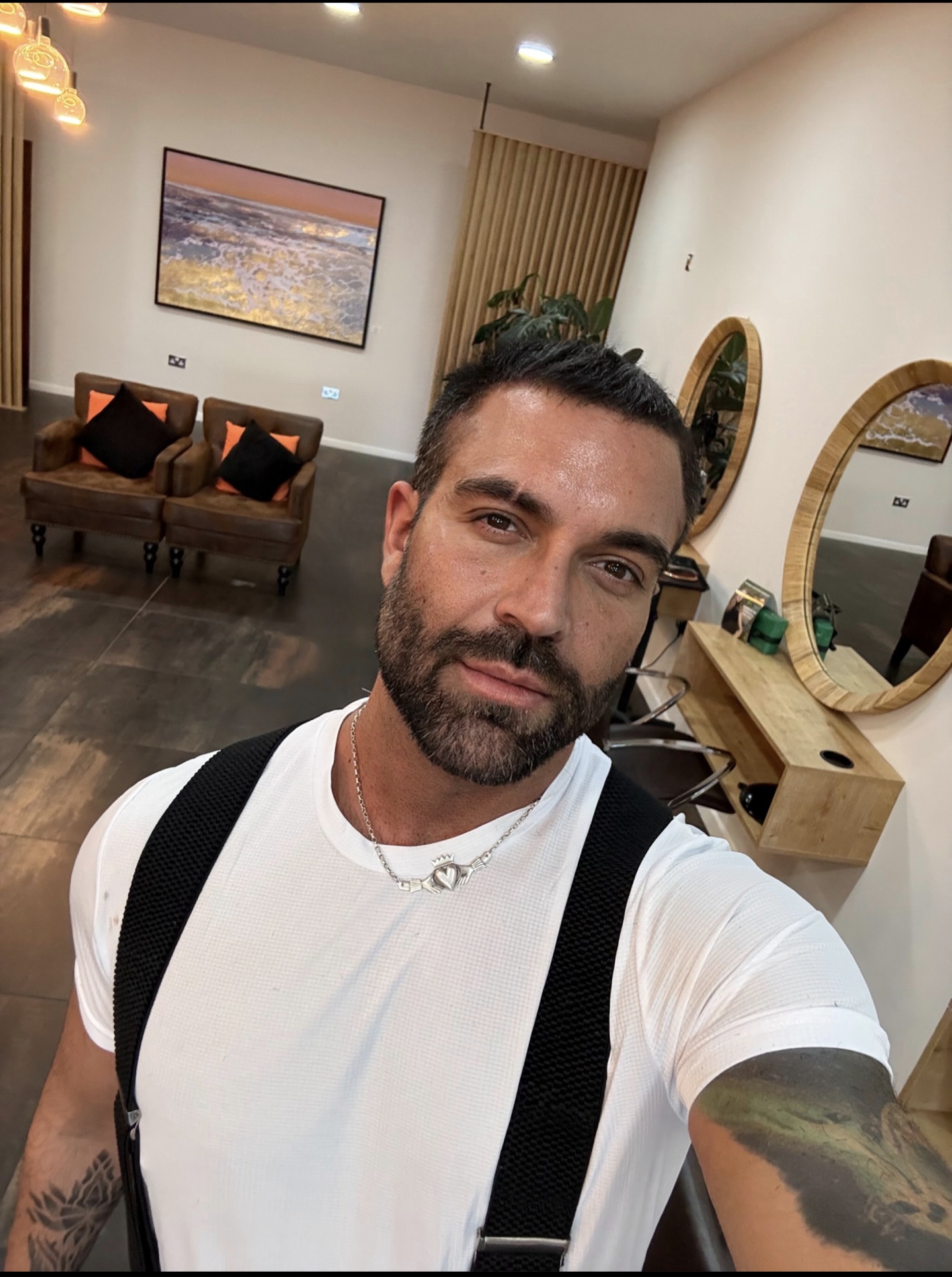 Hair styling by Jerry Nolan